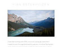 Tablet Screenshot of heyvian.com